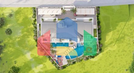 Комплекс в современном стиле в престижном районе Оба