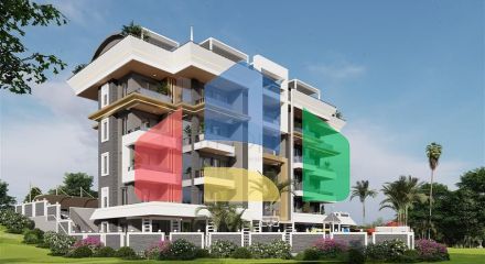 Комплекс в современном стиле в престижном районе Оба