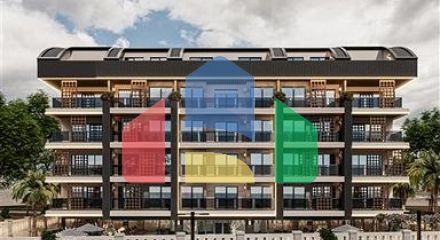 A new residential complex under construction in the Oba area