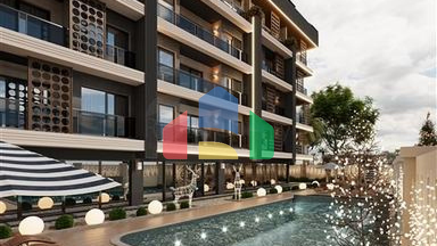 Новый строящийся жилой комплекс в районе Оба