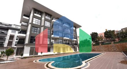 1+1 apartment in a new complex in Oba district