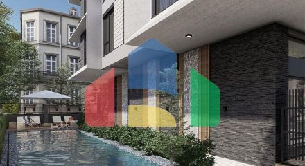 A new project in the Oba area, 350 m from the sea