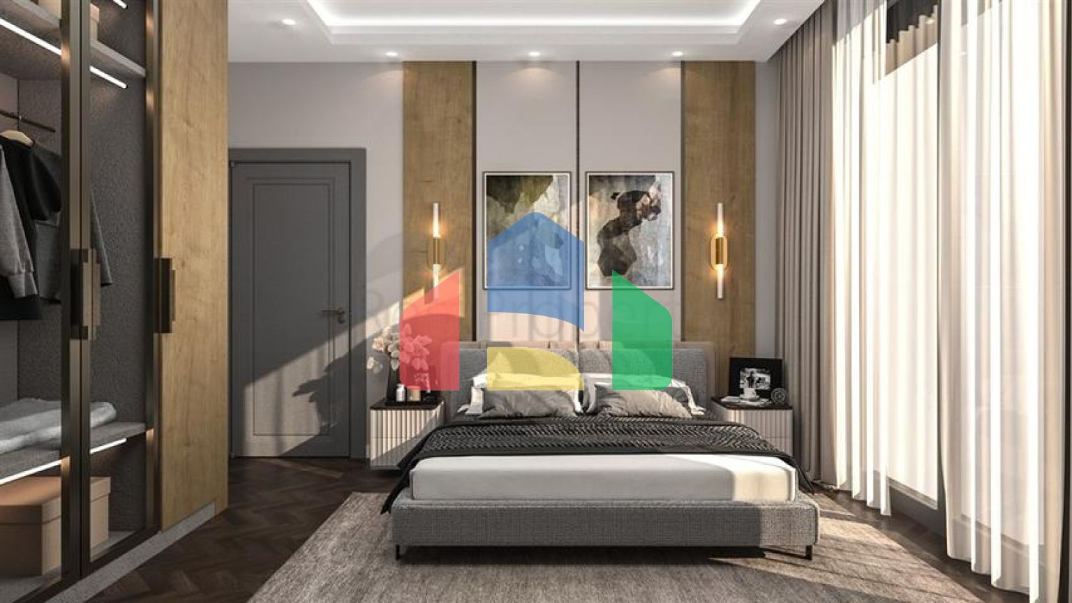 Новый проект в районе Оба в 350 м от моря