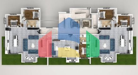 Новий комплекс, що будується в Європейському районі Оба