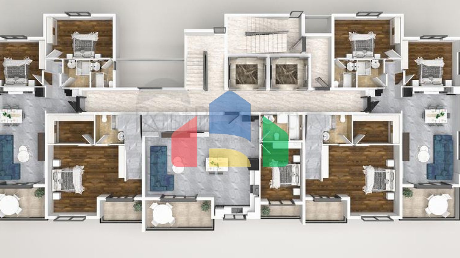 Новий комплекс, що будується в Європейському районі Оба