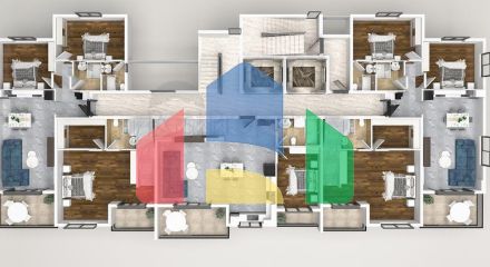 Новий комплекс, що будується в Європейському районі Оба