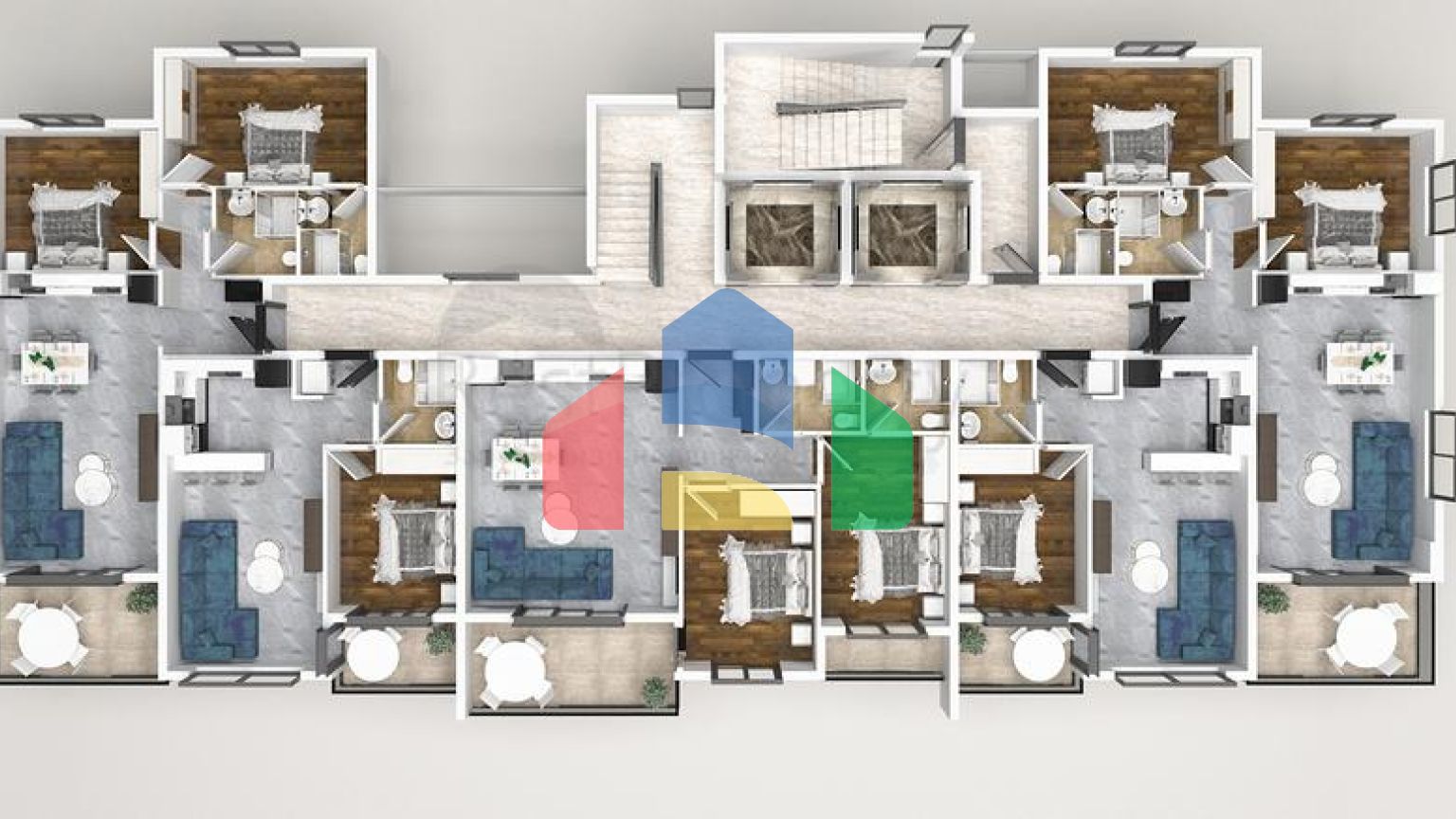 Новий комплекс, що будується в Європейському районі Оба