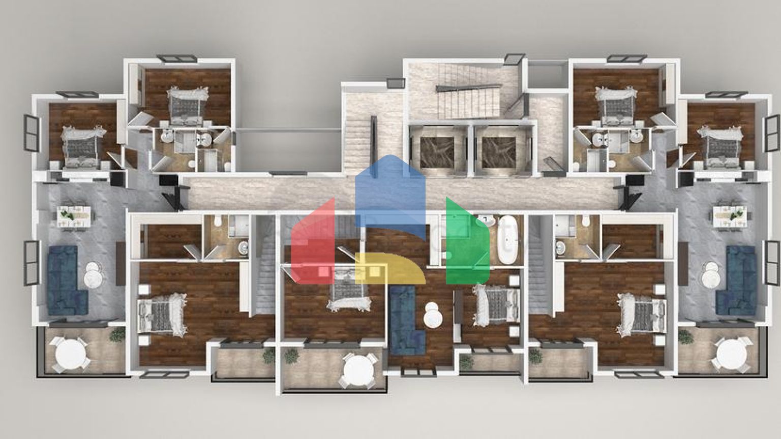 Новий комплекс, що будується в Європейському районі Оба