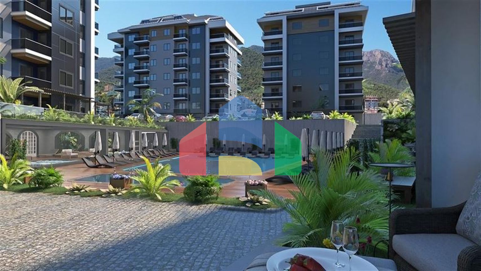 Новий комплекс, що будується в Європейському районі Оба