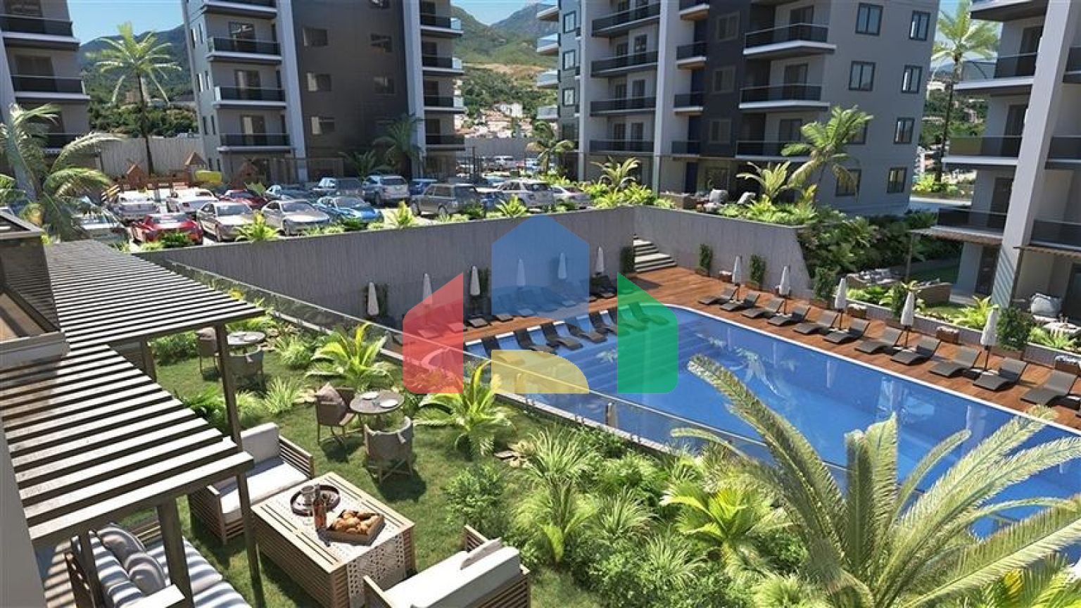 Новий комплекс, що будується в Європейському районі Оба