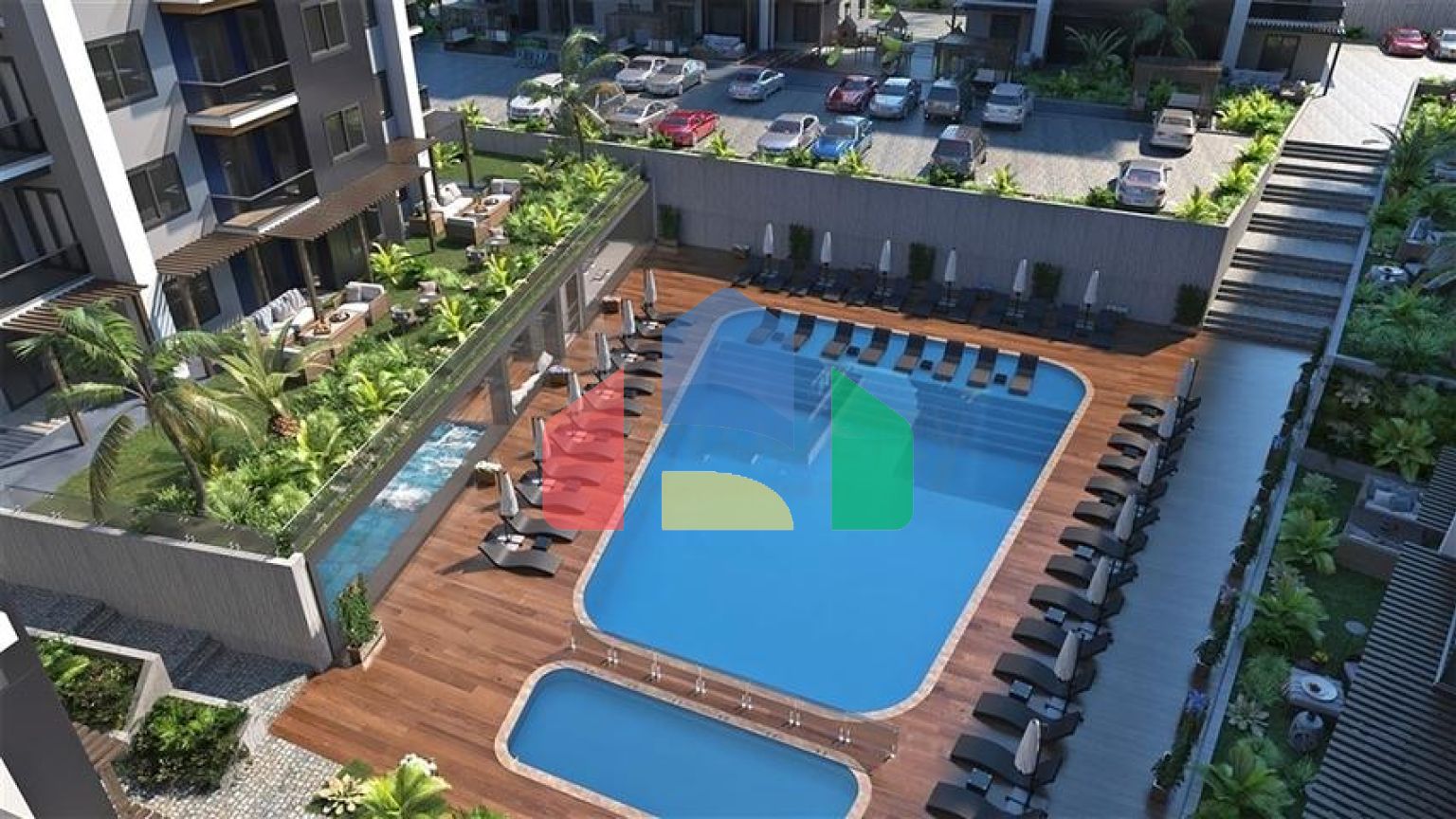 Новий комплекс, що будується в Європейському районі Оба