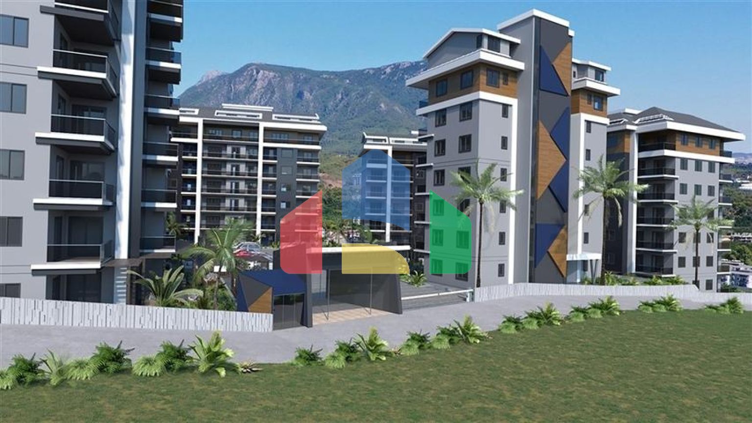 Новий комплекс, що будується в Європейському районі Оба