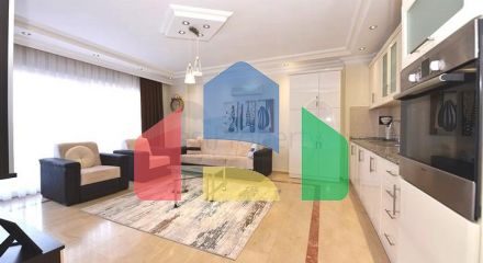Трехкомнатный меблированный пентхаус в районе Оба