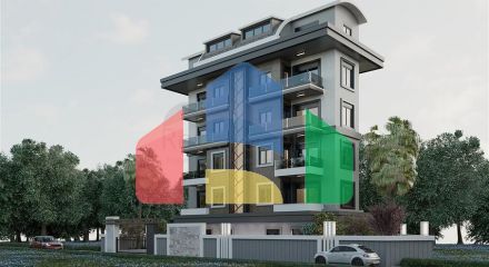 Строящийся комплекс в районе Оба
