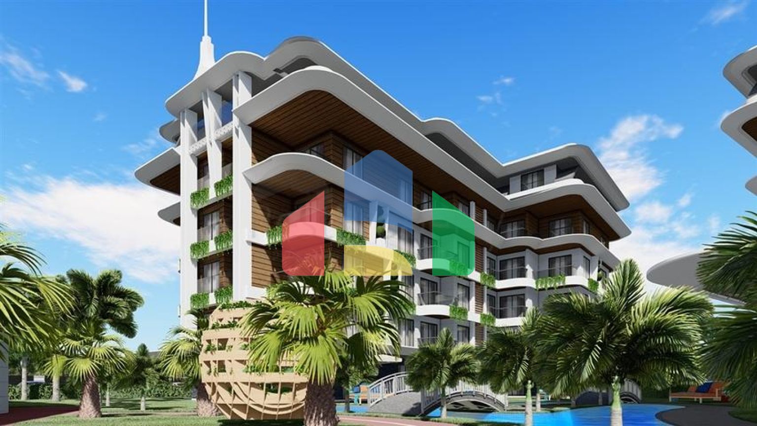 Квартира 1+1 в эксклюзивном комплексе