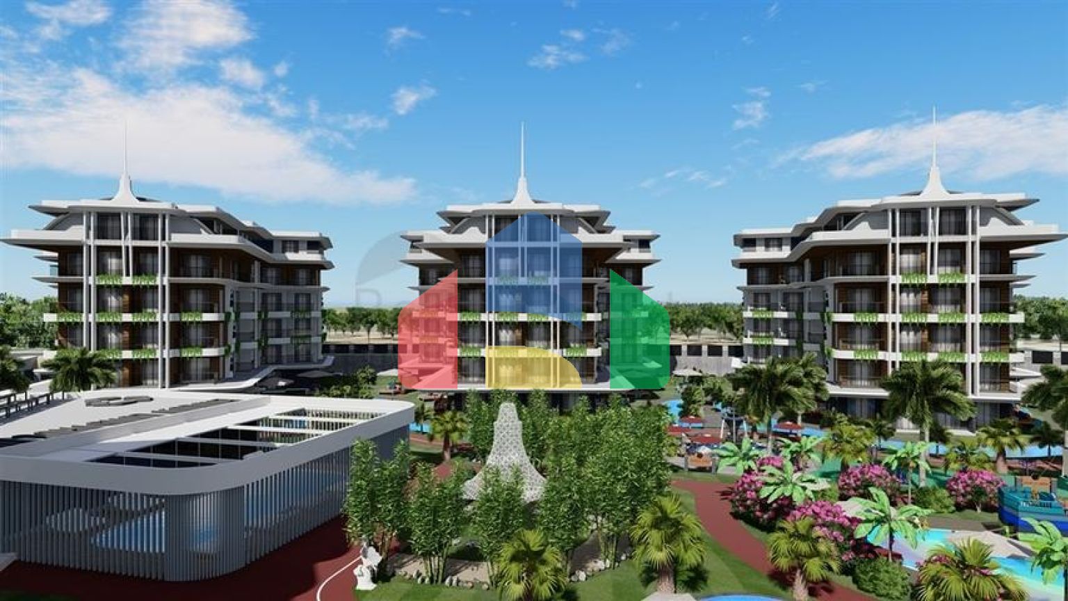 Квартира 1+1 в эксклюзивном комплексе