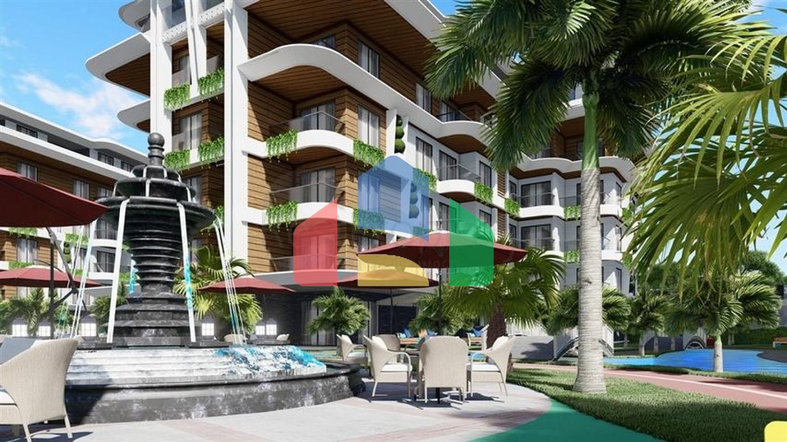 Квартира 1+1 в эксклюзивном комплексе