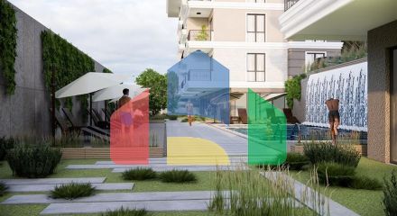 A new complex in a comfortable area of Oba