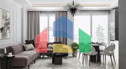 Строящийся комплекс в районе Оба Строящийся комплекс в районе Оба