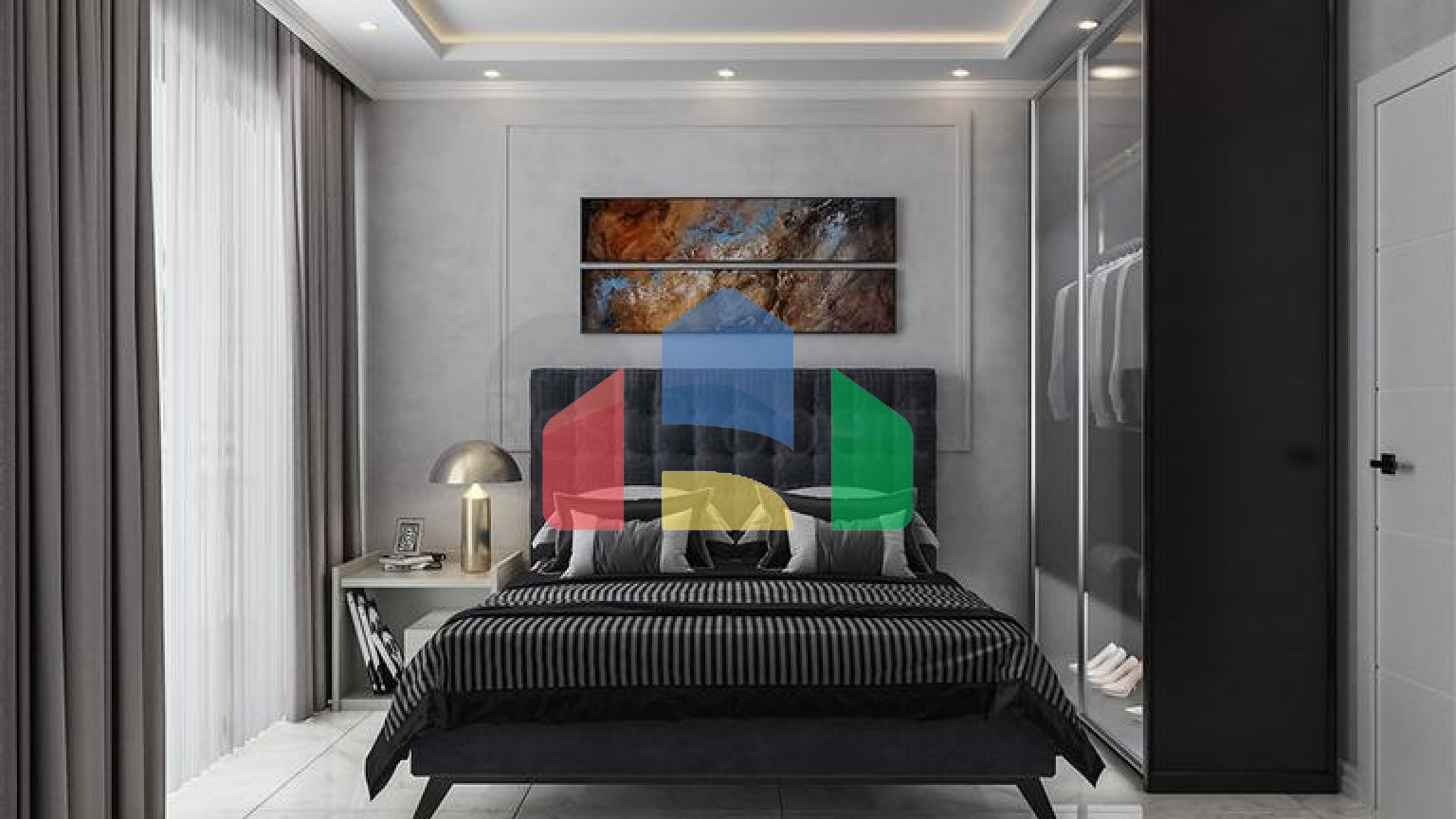 Строящийся комплекс в районе Оба