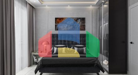 Строящийся комплекс в районе Оба Строящийся комплекс в районе Оба