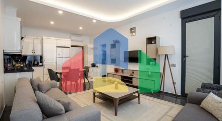 Затишна квартира 1 + 1 в сучасному житловому комплексі району Оба