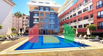 Трикімнатна квартира 2 + 1 з продуманим плануванням в районі Оба