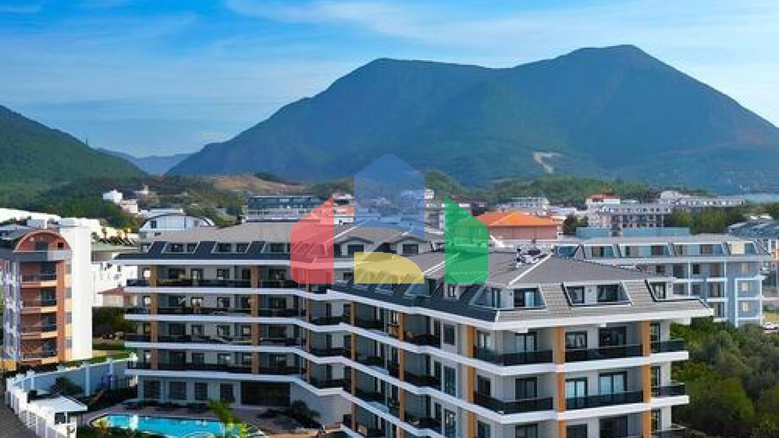 Moye Oba Residence-дуплекс з власним басейном в престижному районі Оба, Аланія