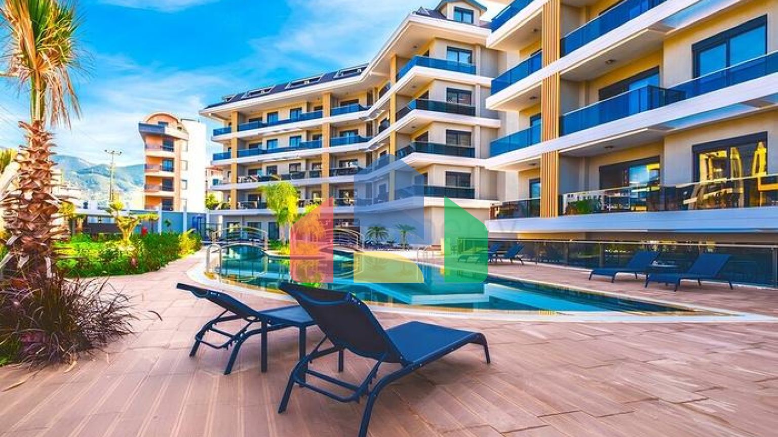 Moye Oba Residence-дуплекс з власним басейном в престижному районі Оба, Аланія