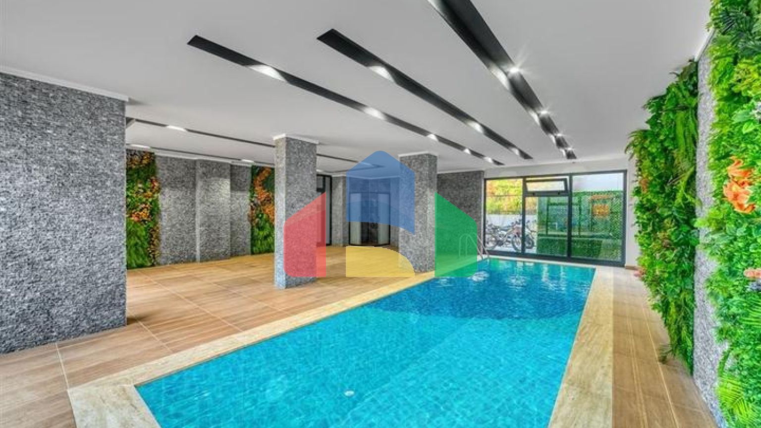 Сучасна двокімнатна квартира 1 + 1 в районі Оба