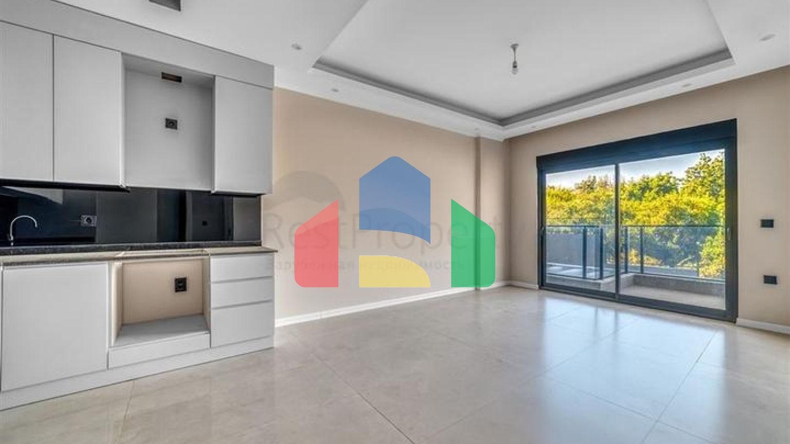 Сучасна двокімнатна квартира 1 + 1 в районі Оба