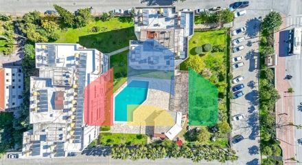 Просторная меблированная квартира в районе Оба