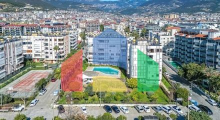 Просторная меблированная квартира в районе Оба