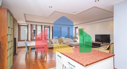 Просторная меблированная квартира в районе Оба