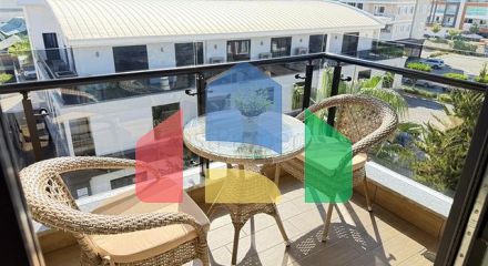 Пентхаус с двумя спальнями и панорамными видами в современном комплексе района Оба