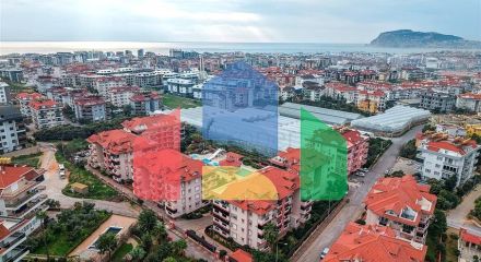 Квартира 2+1 в районе Оба с развитой инфраструктурой комплекса