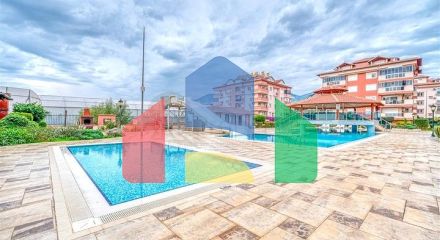 Квартира 2+1 в районе Оба с развитой инфраструктурой комплекса