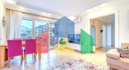 Квартира 2+1 в районе Оба с развитой инфраструктурой комплекса