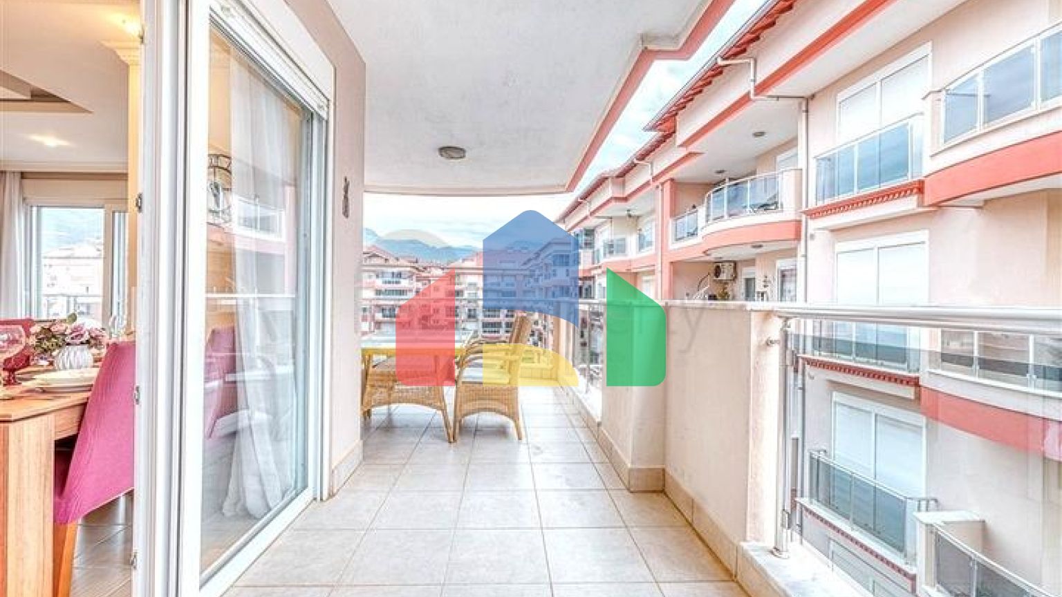 Квартира 2+1 в районе Оба с развитой инфраструктурой комплекса