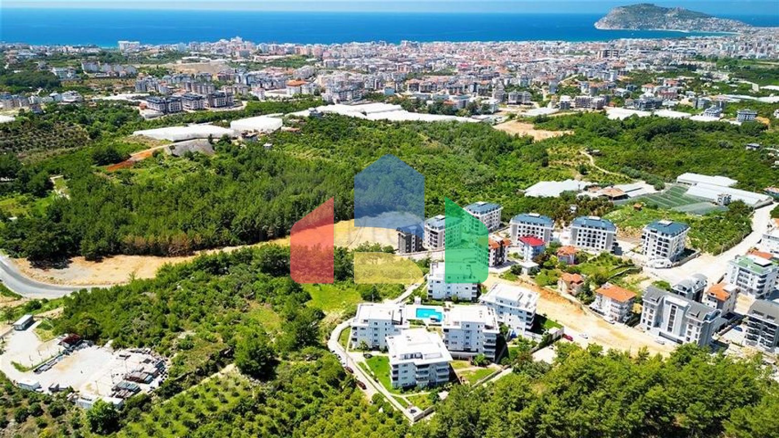 Квартира 2+1 в зелёном районе Оба