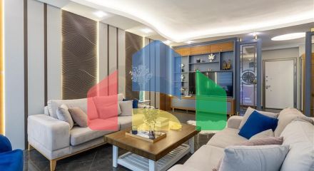 Пентхаус 3+1 с террасой в районе Оба