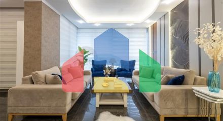 Пентхаус 3+1 с террасой в районе Оба