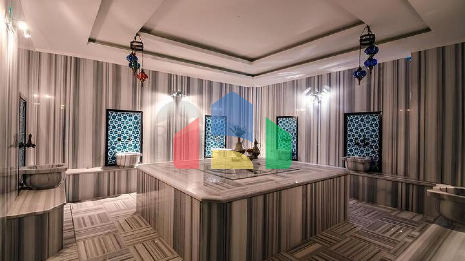 Пентхаус 6+1 с террасами в районе Оба