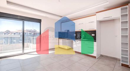 Пентхаус 6+1 с террасами в районе Оба