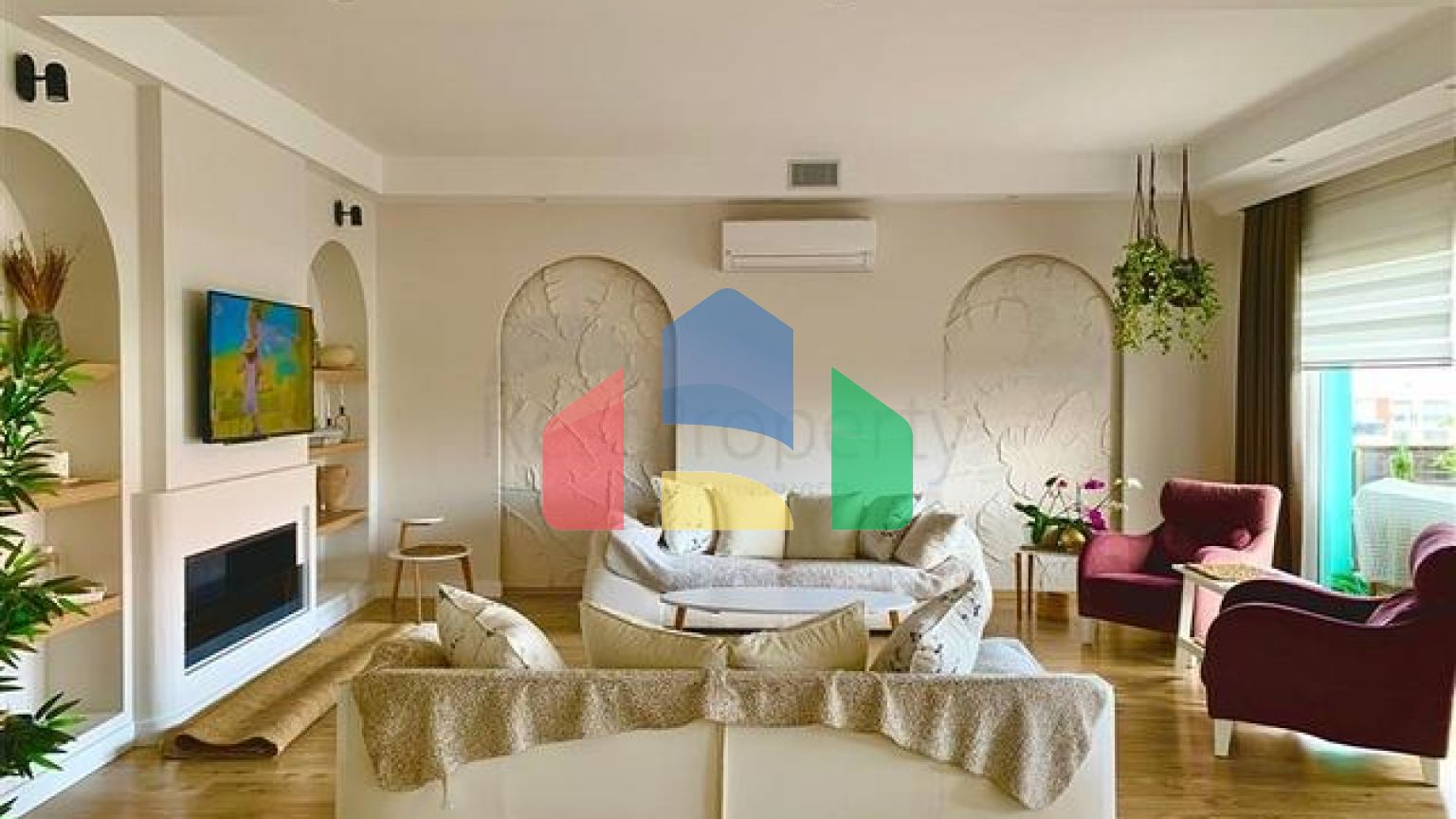 Просторная квартира 4+1 в ухоженном жилом комплексе