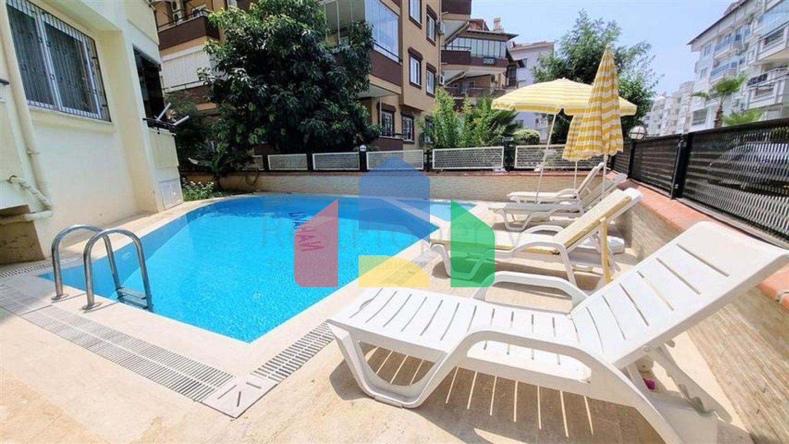 Уютная квартира 2+1 в районе Оба в 300 метрах от пляжа