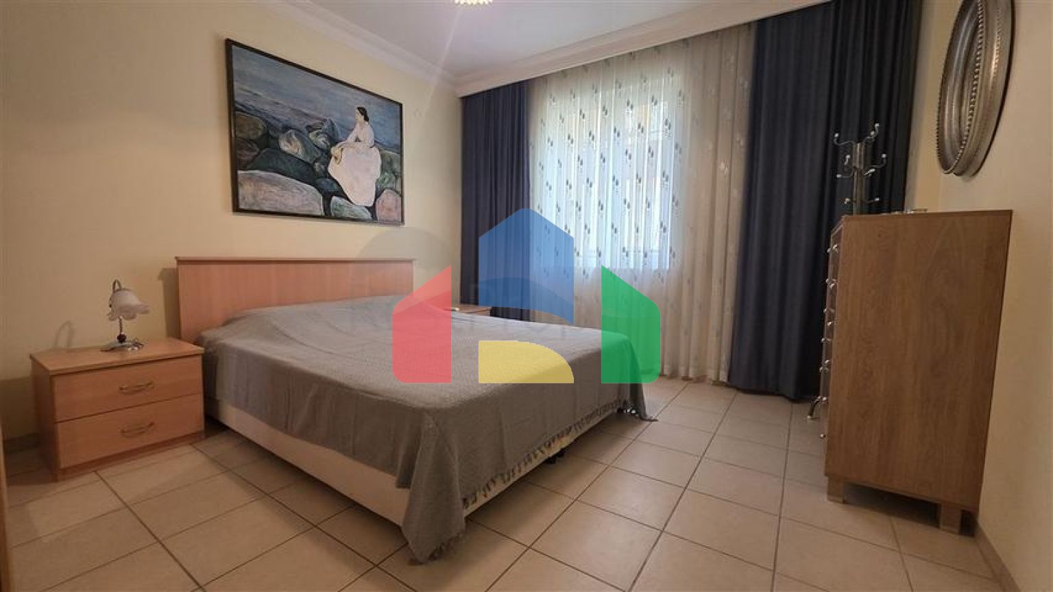 Уютная квартира 2+1 в районе Оба в 300 метрах от пляжа