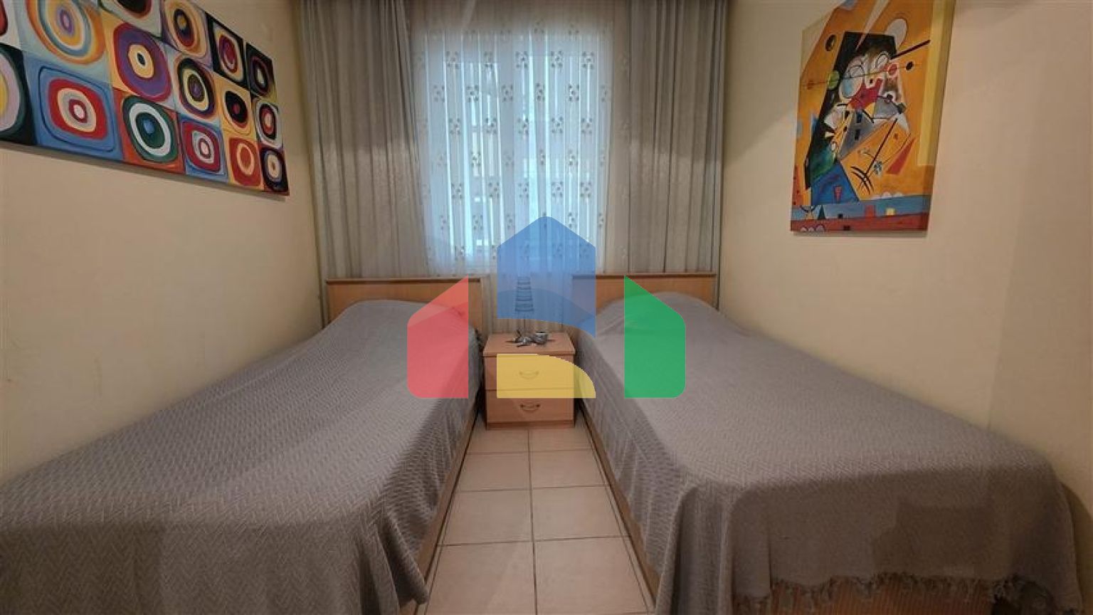 Уютная квартира 2+1 в районе Оба в 300 метрах от пляжа