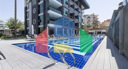 Просторная квартира 3+1 в современном жилом комплексе района Оба