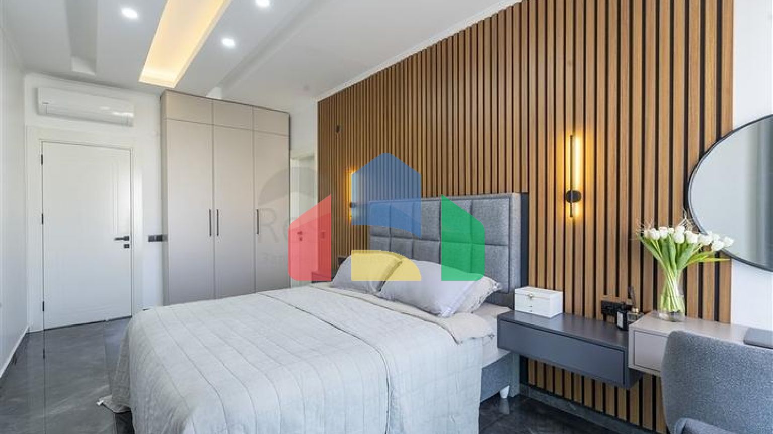 Просторная квартира 3+1 в современном жилом комплексе района Оба